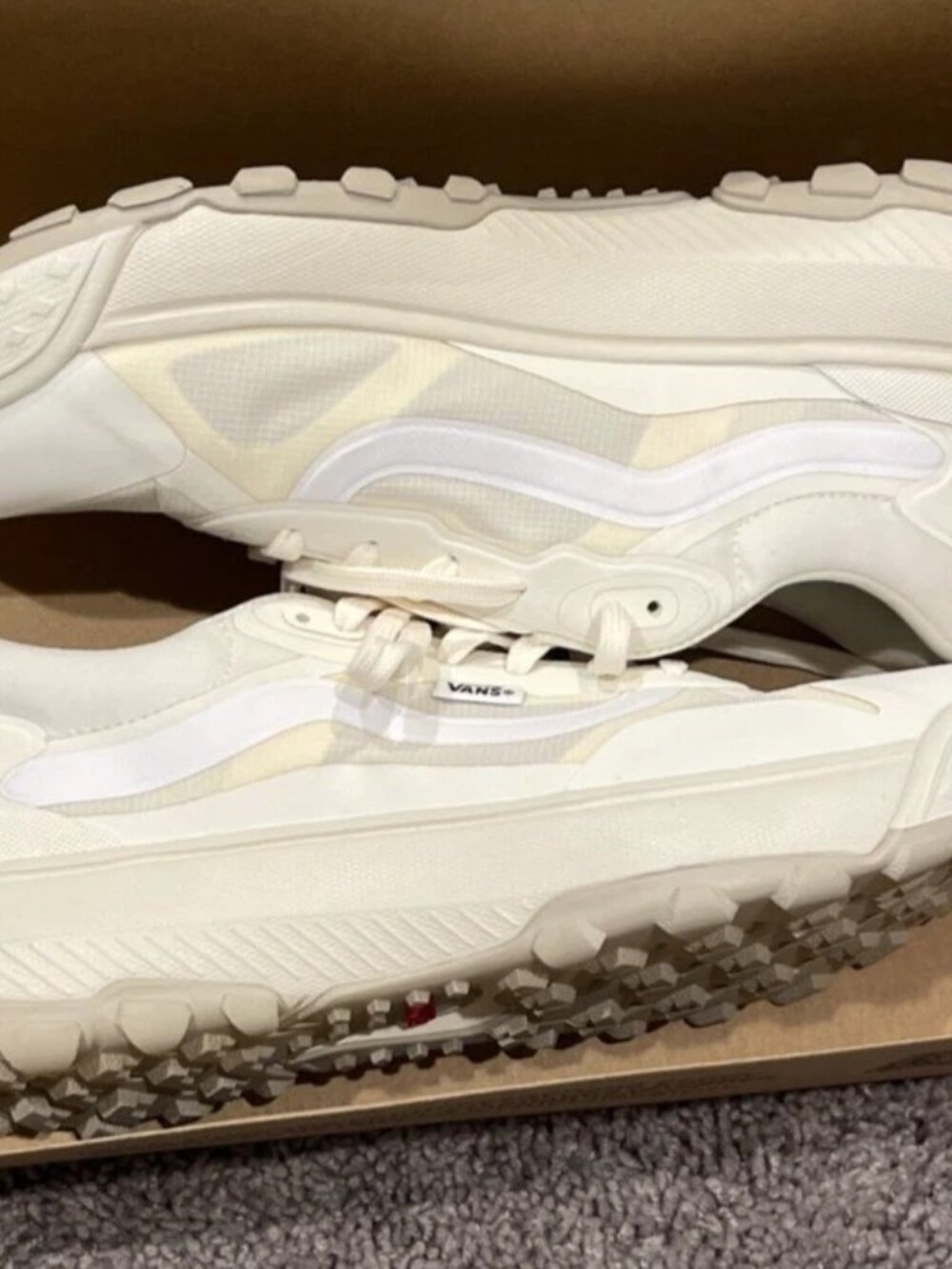 Vans Mte Crosspath Marshmallow Sneakers Shoes Men 10 VN000CVUFS8